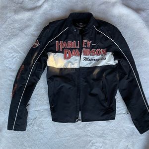 Men’s Harley Davidson Nylon Riding Jacket with Liner